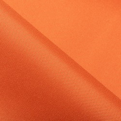 Ткань Oxford 600D PU (Ширина 1,48м), цвет Оранжевый (на отрез) в Иркутске