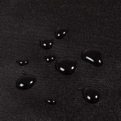 Ткань Oxford 240D PU 3000 (Ширина 1,48м), цвет Черный (на отрез) в Иркутске