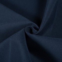 Ткань Грета Водоотталкивающая (80%пф, 20%хл) (Ширина 150см), цвет Темно-Синий (на отрез) в Иркутске