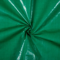 Тентовое полотно Тарпаулин 120 г/м2 (Ширина 2м), цвет Зеленый (на отрез) в Иркутске