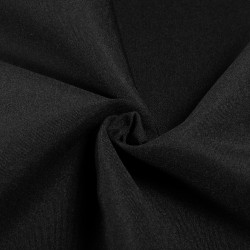 Ткань Грета Водоотталкивающая (80%пф, 20%хл) (Ширина 150см), цвет Черный (на отрез) в Иркутске