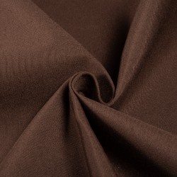 Ткань Грета Водоотталкивающая (80%пф, 20%хл) (Ширина 150см), цвет Шоколадный (на отрез) в Иркутске
