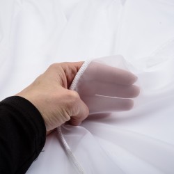 Ткань Тюль &quot;Вуаль&quot; Белая (Ширина-2,8м), на отрез в Иркутске