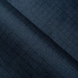 Ткань Oxford 600D PU РИП-СТОП (Ширина 1,48м), цвет Темно-Синий (на отрез) в Иркутске