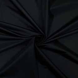 Ткань Дюспо 240Т  WR PU Milky (Ширина 150см), цвет Черный (на отрез) в Иркутске