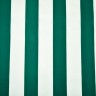 Ткань Тентовая "Турист" водонепроницаемая (Ширина 1,48м), Бело-Зеленая полоса (на отрез)