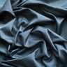 Ткань подкладочная Таффета 190Т (Ширина 150см), цвет Темно-серый (на отрез)