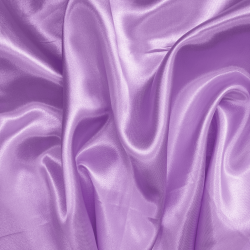 Ткань Атлас-сатин (Ширина 150см), цвет Сиреневый (на отрез) в Иркутске