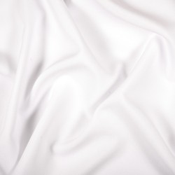 Ткань Габардин (100%пэ) (Ширина 150см), цвет Белый (на отрез) в Иркутске