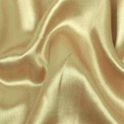 Ткань Атлас-сатин ЛЮКС, цвет Золотой (на отрез)  в Иркутске