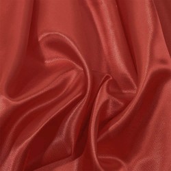 Ткань Атлас-сатин, цвет Красный (на отрез)  в Иркутске