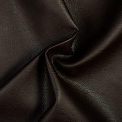Эко кожа (Искусственная кожа) (Ширина 138см), цвет Темно-Коричневый (на отрез) в Иркутске