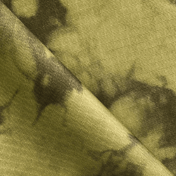 Ткань Oxford 600D ПУ РИП-СТОП (Ширина 1,48м), камуфляж &quot;Мох зеленый&quot; (на отрез) в Иркутске